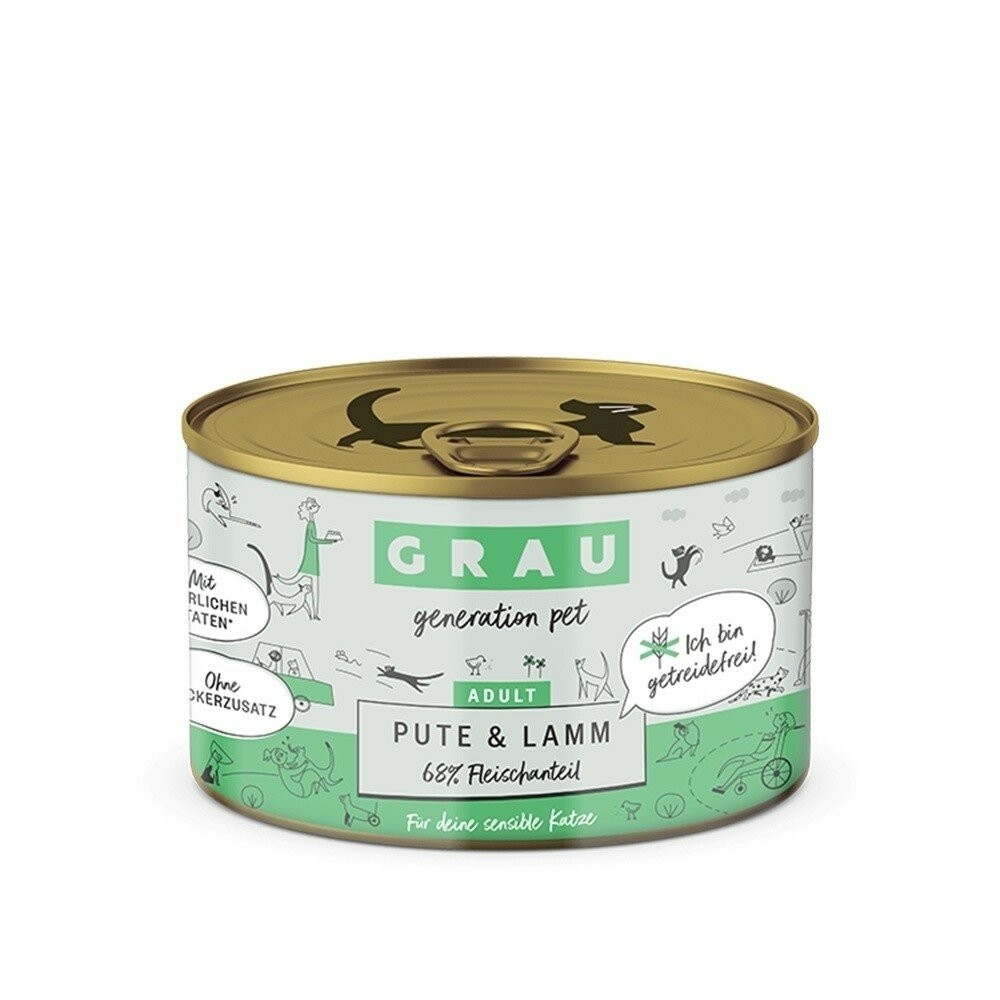 【旺生活】GRAU灰樂-經典主食貓罐 200G/400G 寵物罐頭 貓主食罐 經典主食 貓罐 德罐-規格圖9