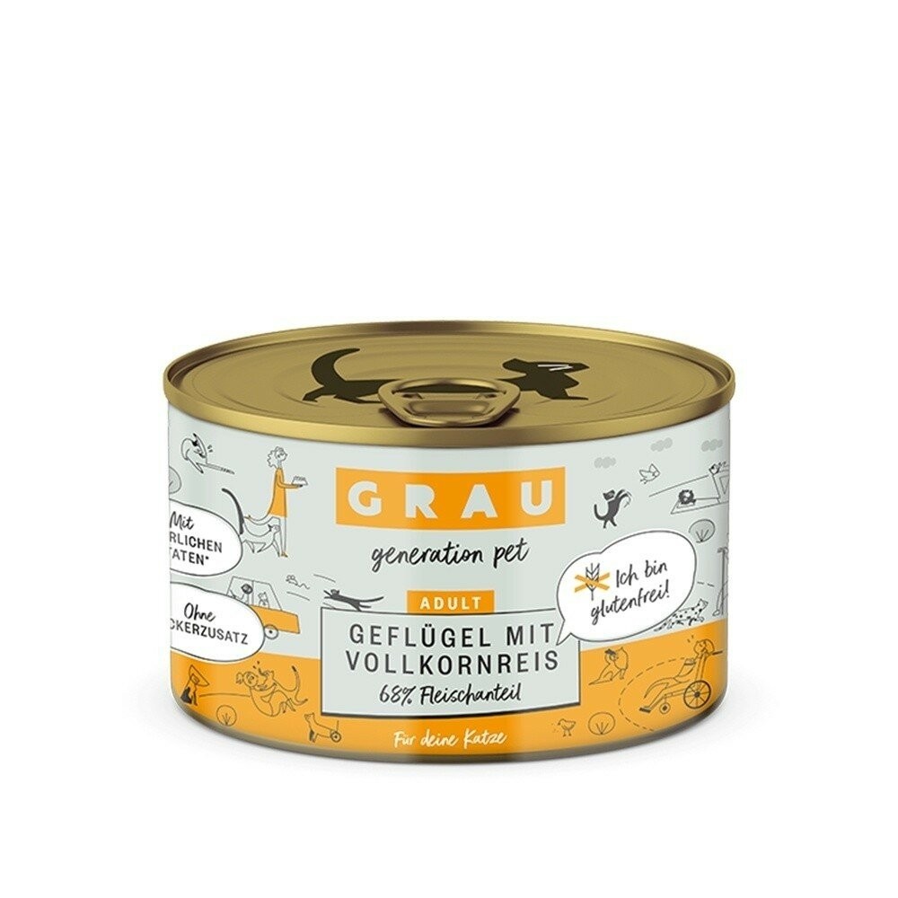 【旺生活】GRAU灰樂-經典主食貓罐 200G/400G 寵物罐頭 貓主食罐 經典主食 貓罐 德罐-規格圖9