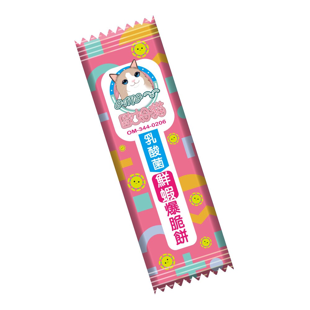 【旺生活】ARMONTO 歐姆貓 OhMyCat 乳酸菌爆脆餅 20g-80g 貓零食 貓餅乾 寵物點心 寵物零食-規格圖7