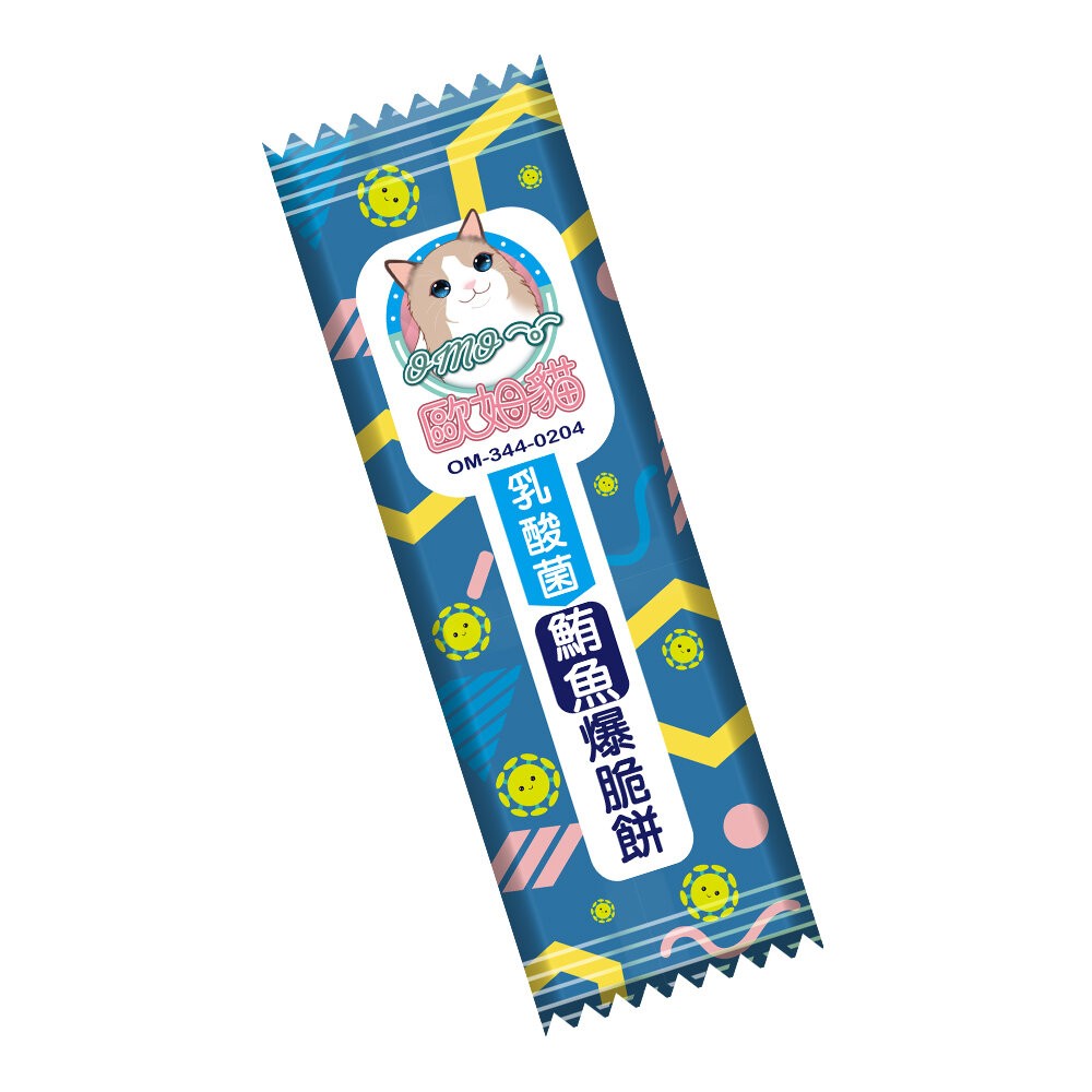 【旺生活】ARMONTO 歐姆貓 OhMyCat 乳酸菌爆脆餅 20g-80g 貓零食 貓餅乾 寵物點心 寵物零食-規格圖7