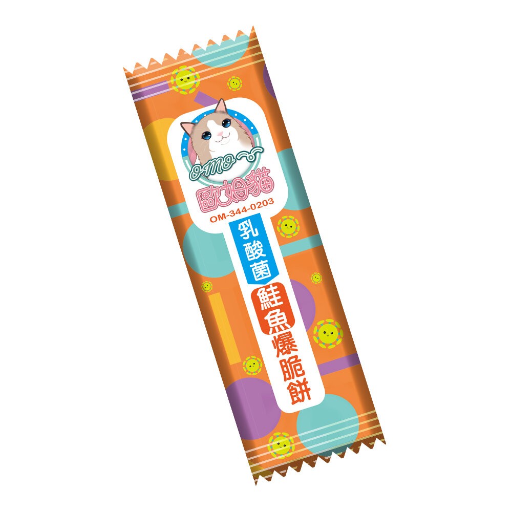 【旺生活】ARMONTO 歐姆貓 OhMyCat 乳酸菌爆脆餅 20g-80g 貓零食 貓餅乾 寵物點心 寵物零食-規格圖7