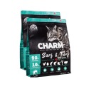 【WangLife】CHARM 野性魅力丨幼貓/成貓/海陸/羊肉/鮭魚 340g/600g∣貓糧 貓飼料 寵物-規格圖6