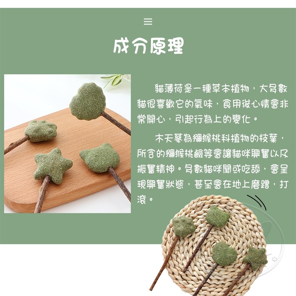 【WangLife】貓薄荷木天蓼棒棒糖 木天蓼 木天蓼棒 貓草球 貓草 貓咪用品 貓薄荷球 貓薄荷草 貓薄荷 貓薄荷-細節圖10