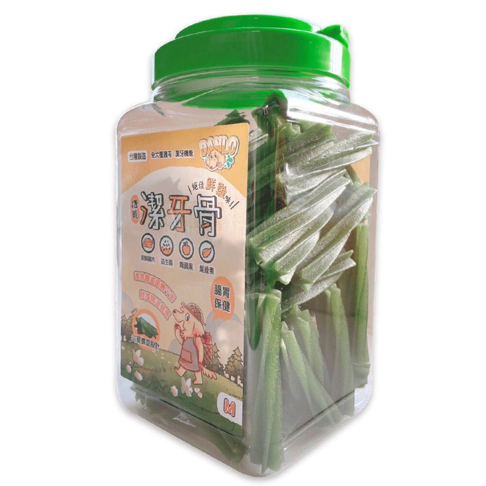 【旺生活】DANLO 丹露 機能潔牙骨 1000g/桶裝 狗零食 潔牙骨 犬用零食 寵物零食-規格圖7
