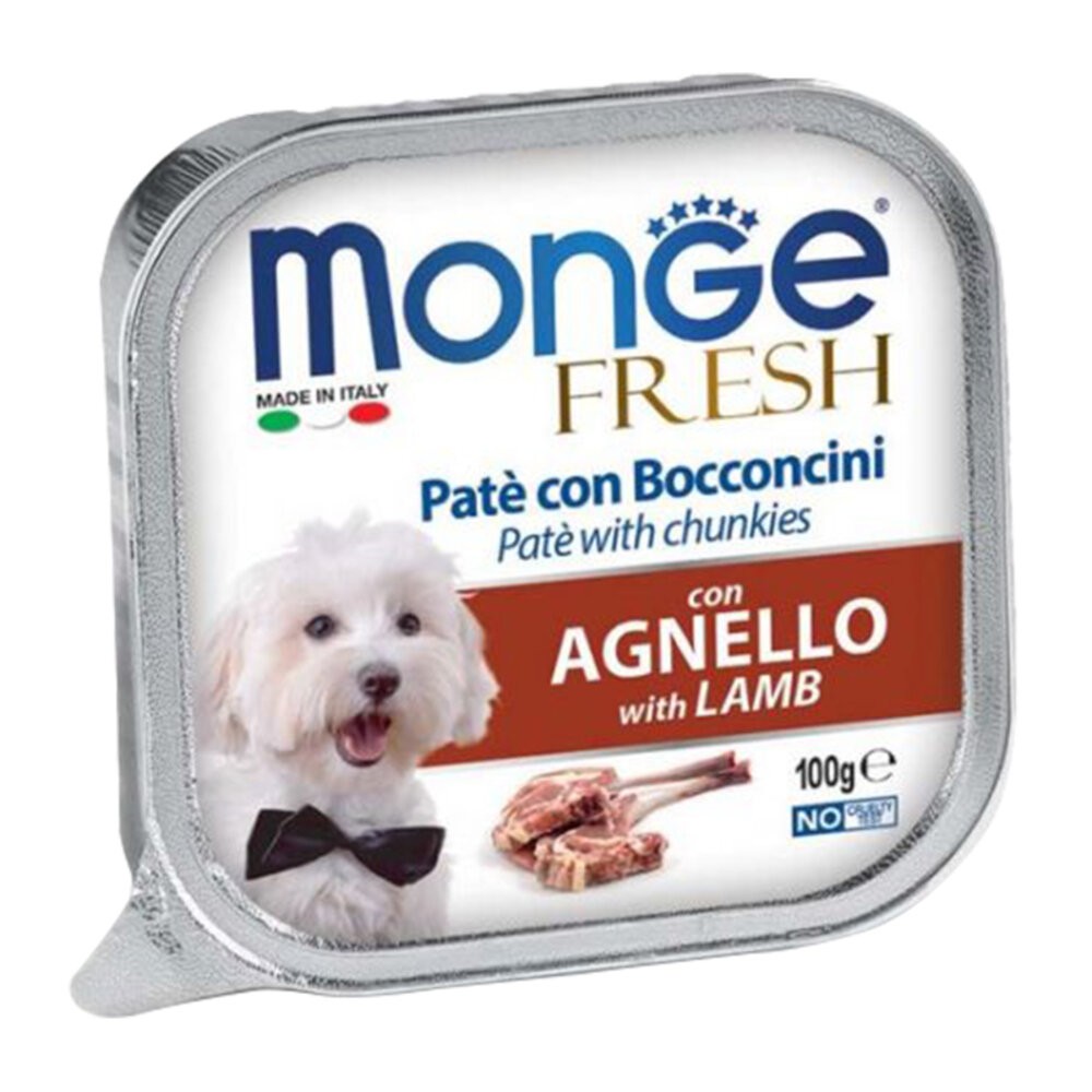 【旺生活】Monge 瑪恩吉 倍愛滿滿主食犬餐盒 100g/盒 倍愛滿滿 狗罐頭 寵物罐頭-規格圖8
