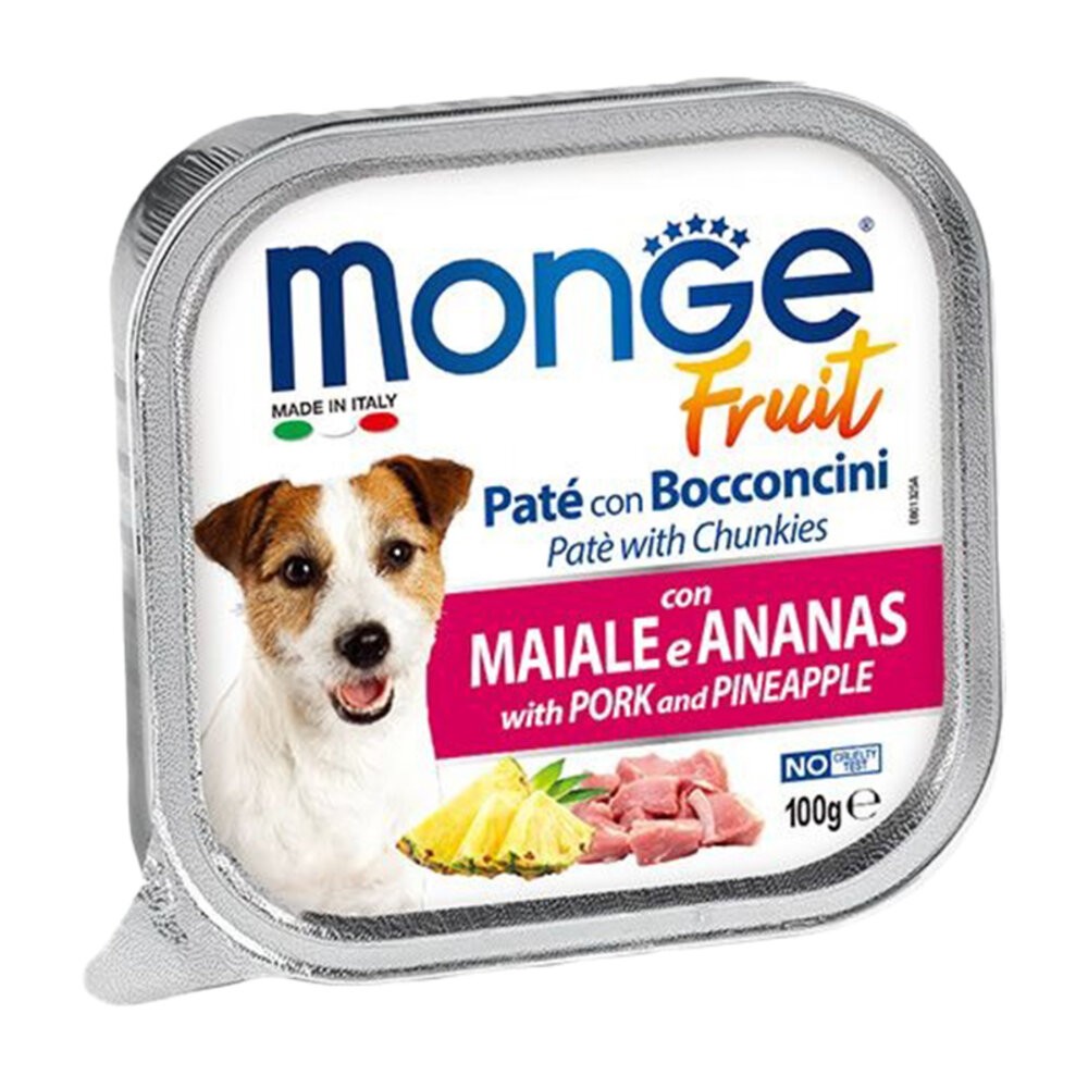 【旺生活】Monge 瑪恩吉 倍愛滿滿主食犬餐盒 100g/盒 倍愛滿滿 狗罐頭 寵物罐頭-規格圖8