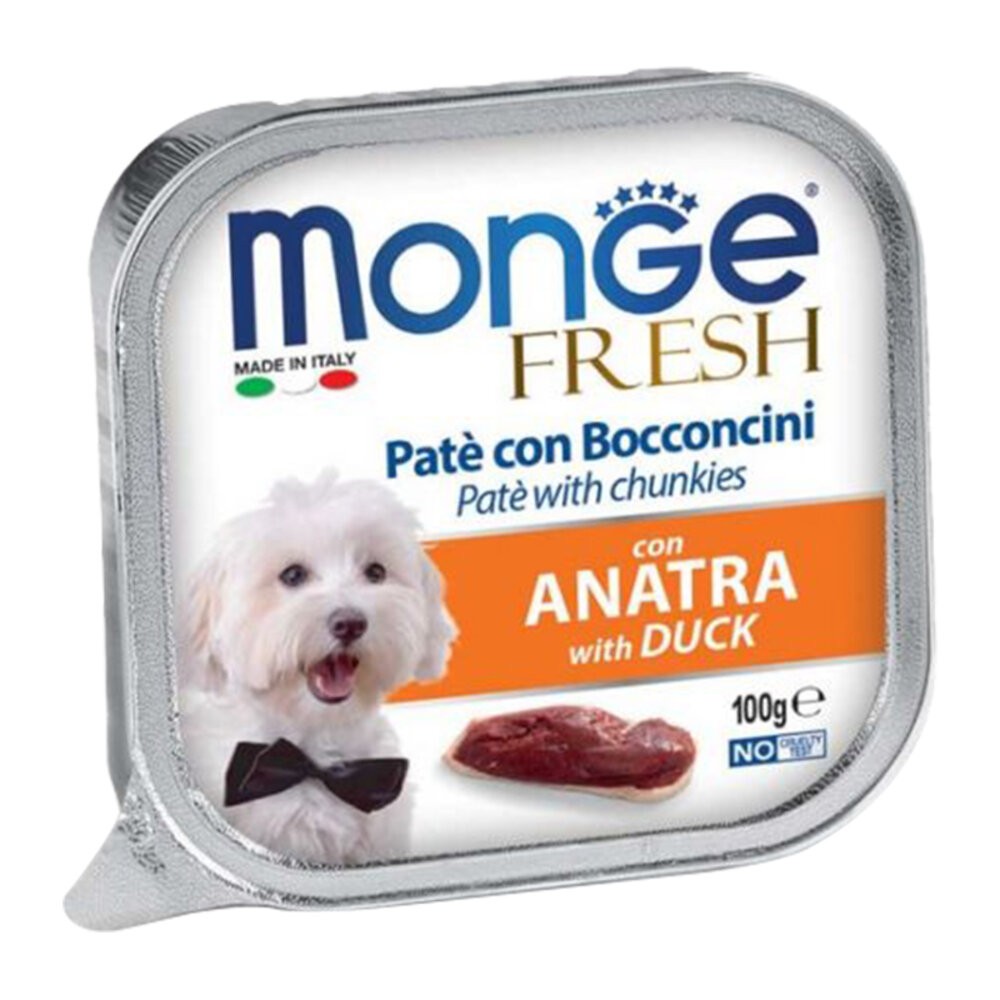 【旺生活】Monge 瑪恩吉 倍愛滿滿主食犬餐盒 100g/盒 倍愛滿滿 狗罐頭 寵物罐頭-規格圖8