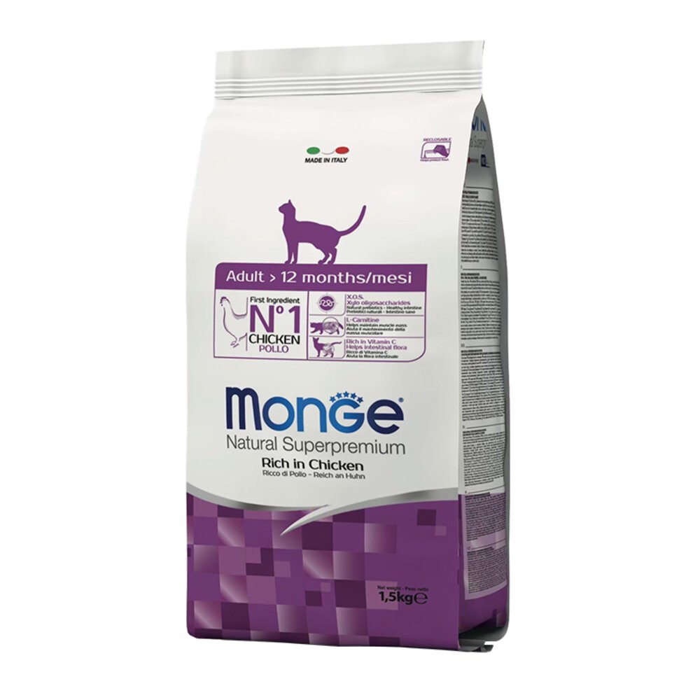 【旺生活】瑪恩吉 MONGE 天然無穀全能系列 貓飼料 1.5kg/400g 無穀全齡糧 天然無穀貓糧-規格圖8