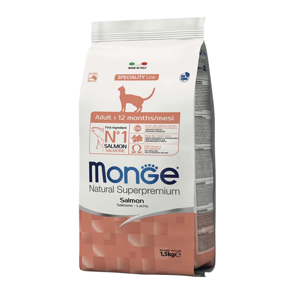 【旺生活】瑪恩吉 MONGE 天然無穀全能系列 貓飼料 1.5kg/400g 無穀全齡糧 天然無穀貓糧-規格圖8