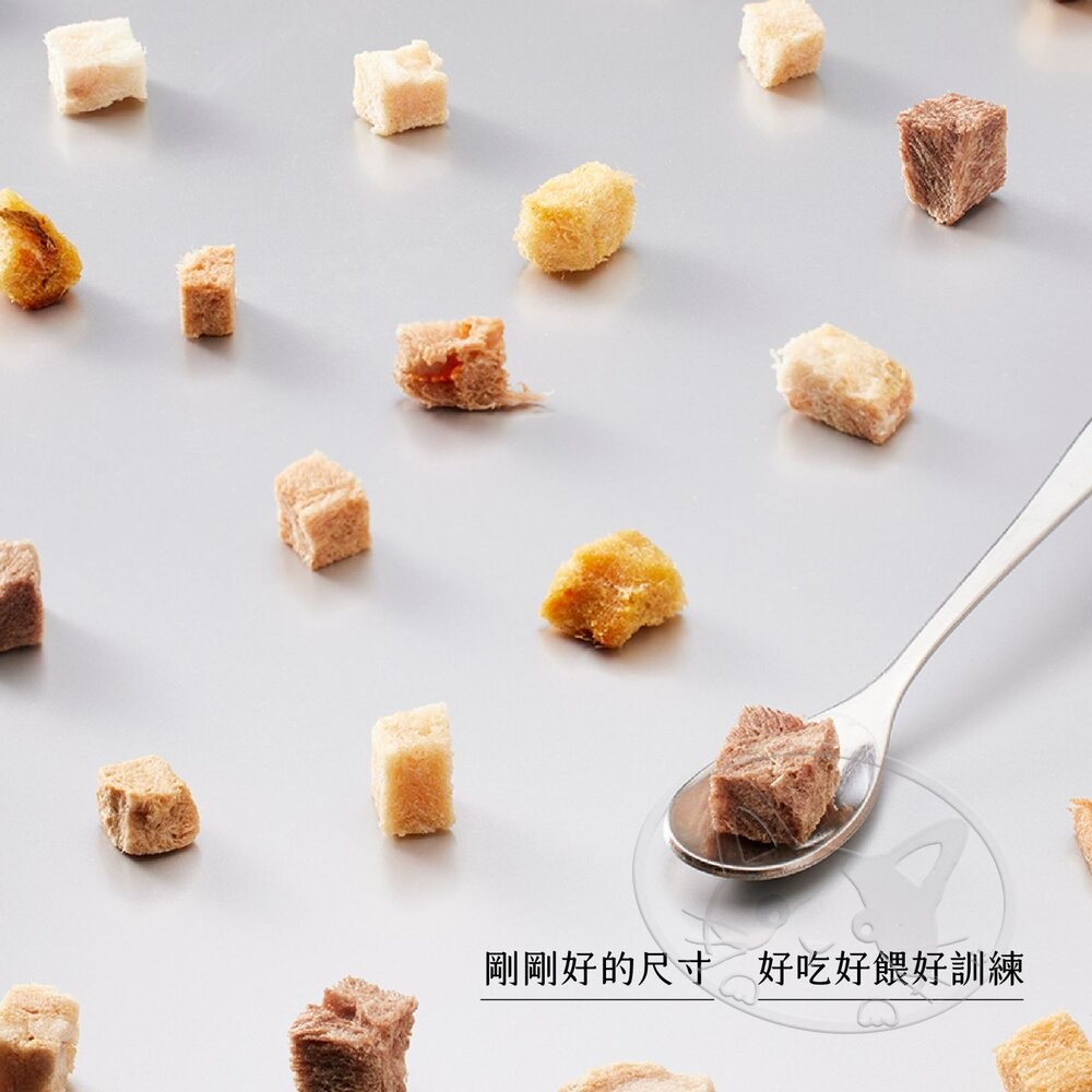 【旺生活】毛孩舟舟zozo 極致美味 凍塊一點凍乾零食 口感香酥 多種口味 寵物凍乾-細節圖6