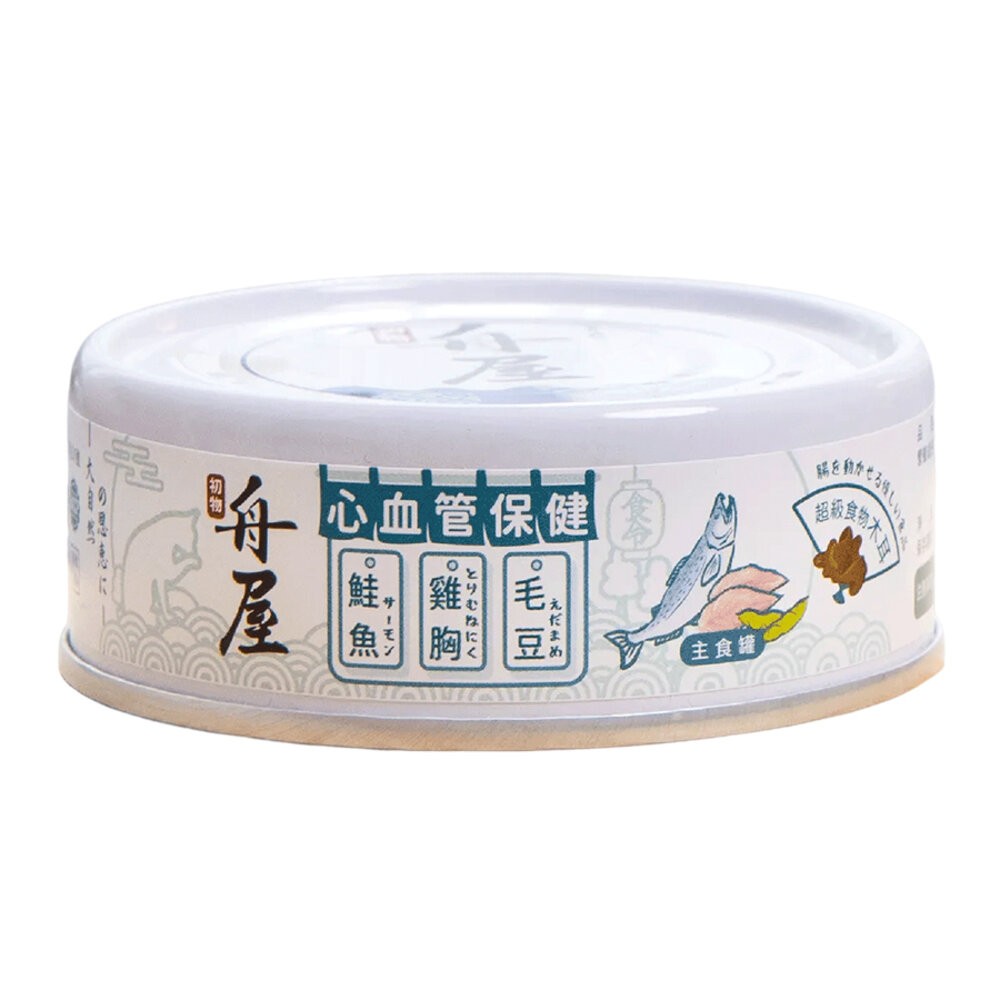 【旺生活】初物 舟屋 貓咪保健主食罐 單罐 80g 台灣產 嚴選的健康食材，滿足貓咪的味蕾-規格圖11