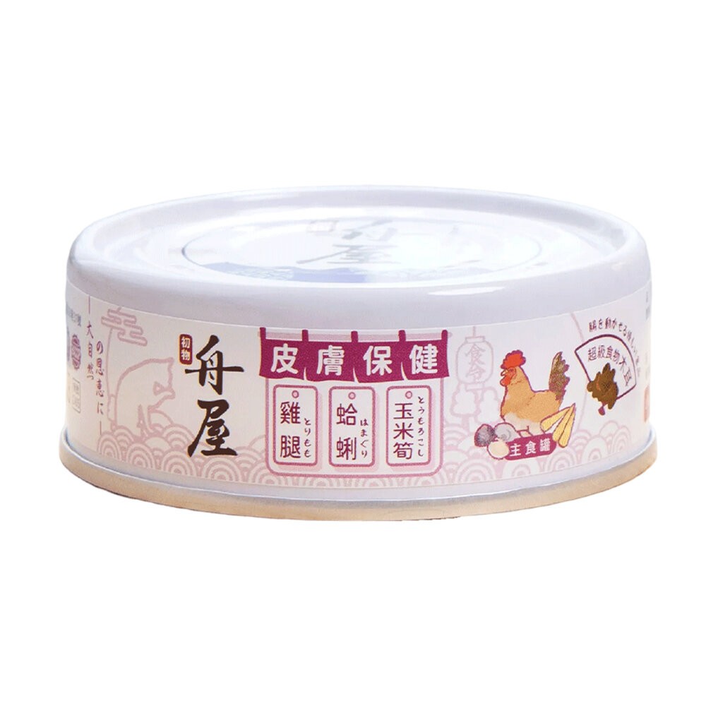 【旺生活】初物 舟屋 貓咪保健主食罐 單罐 80g 台灣產 嚴選的健康食材，滿足貓咪的味蕾-規格圖11