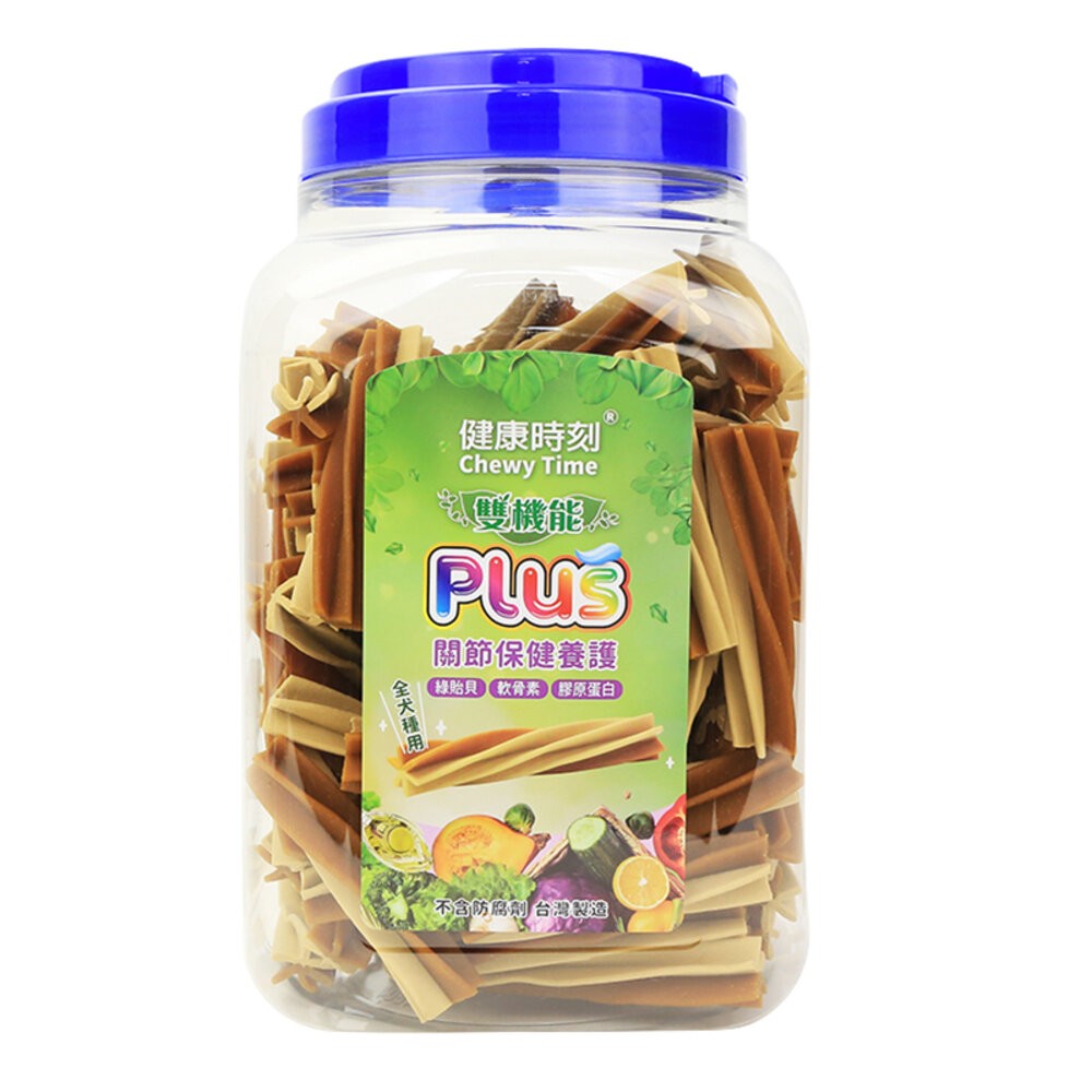 【旺生活】健康時刻 螺旋多效潔牙骨 全犬種桶裝/小型犬桶裝/雙機能桶裝  家庭號桶裝 潔牙骨-規格圖6