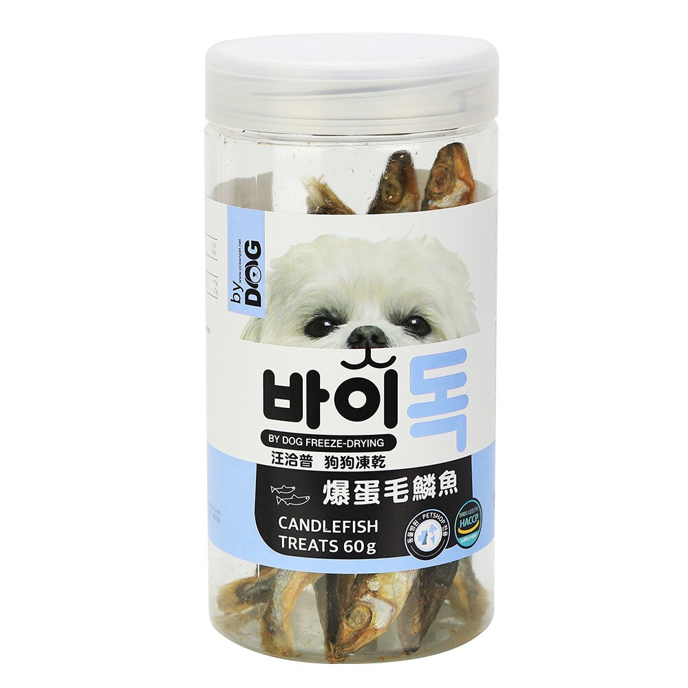 汪洽普By Dog凍乾-爆蛋毛鱗魚60g