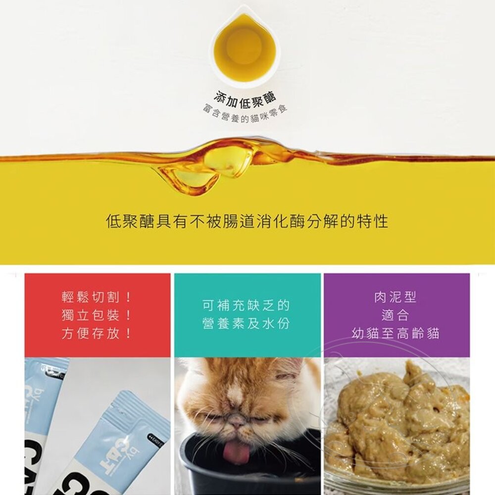 【旺生活】韓國 喵洽普Cat Chup 貓肉泥 無穀 機能肉泥 貓零食 寵物零食 寵物點心-細節圖6