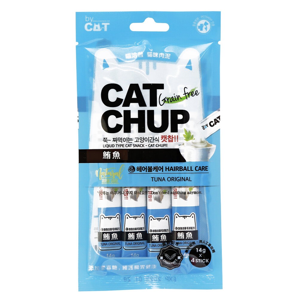 【旺生活】韓國 喵洽普Cat Chup 貓肉泥 無穀 機能肉泥 貓零食 寵物零食 寵物點心-規格圖10