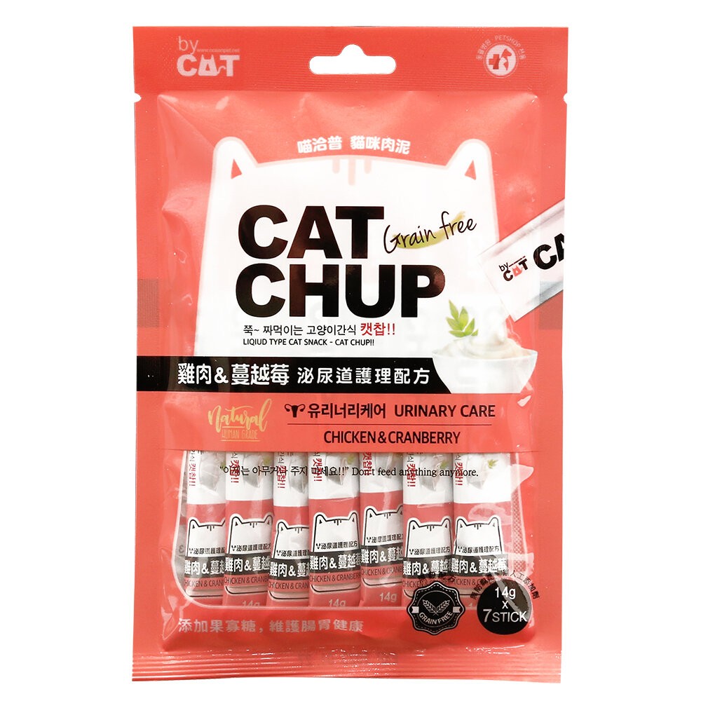 【旺生活】韓國 喵洽普Cat Chup 貓肉泥 無穀 機能肉泥 貓零食 寵物零食 寵物點心-規格圖10
