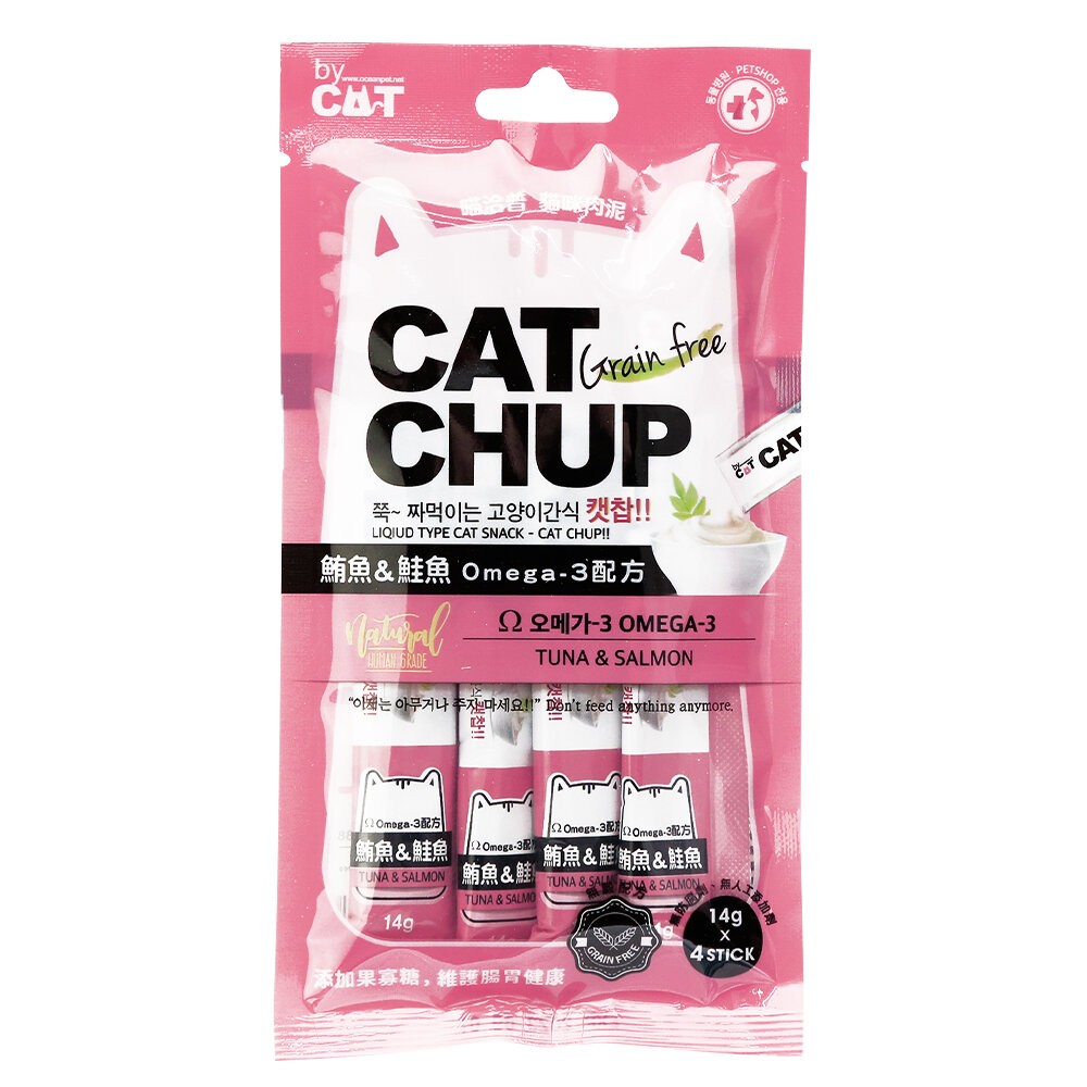 【旺生活】韓國 喵洽普Cat Chup 貓肉泥 無穀 機能肉泥 貓零食 寵物零食 寵物點心-規格圖10