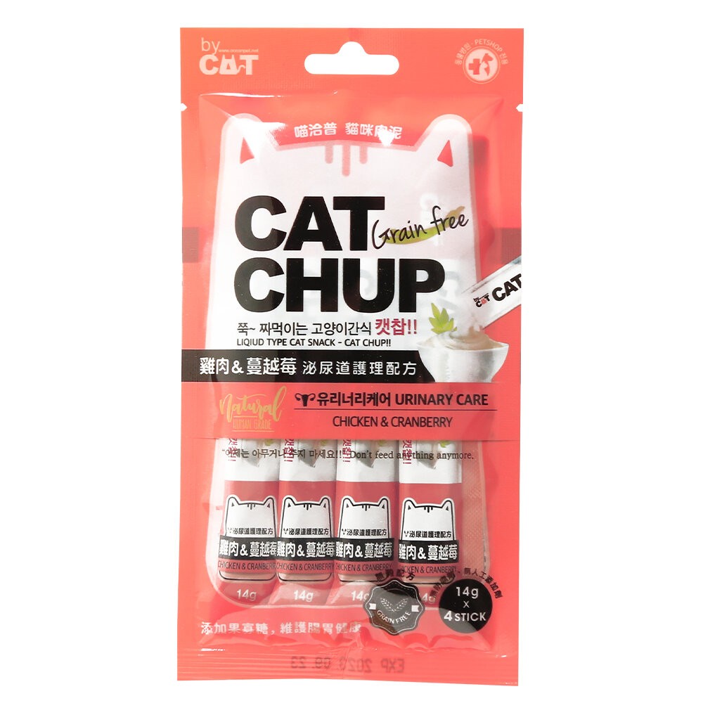 【旺生活】韓國 喵洽普Cat Chup 貓肉泥 無穀 機能肉泥 貓零食 寵物零食 寵物點心-規格圖10