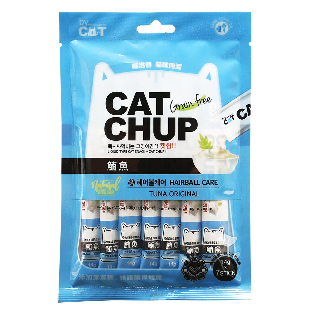 【旺生活】韓國 喵洽普Cat Chup 貓肉泥 無穀 機能肉泥 貓零食 寵物零食 寵物點心-規格圖10