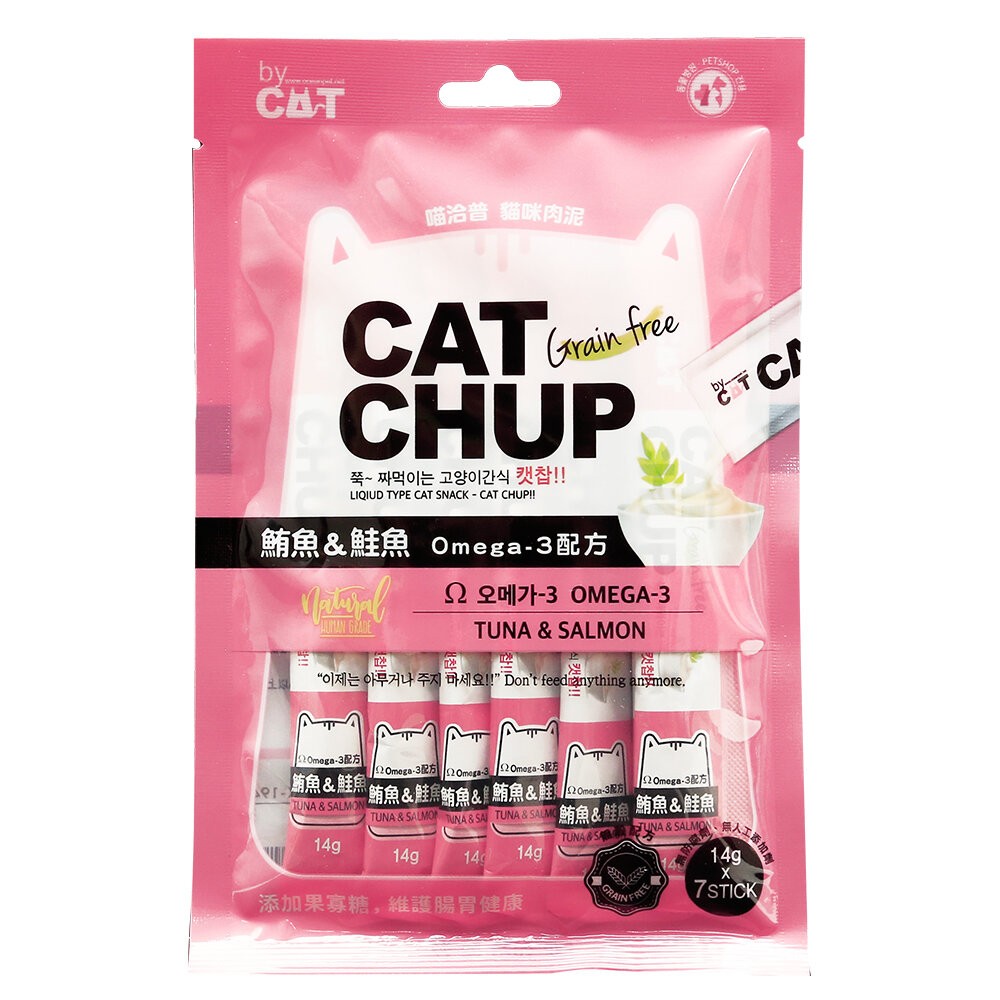 【旺生活】韓國 喵洽普Cat Chup 貓肉泥 無穀 機能肉泥 貓零食 寵物零食 寵物點心-規格圖10