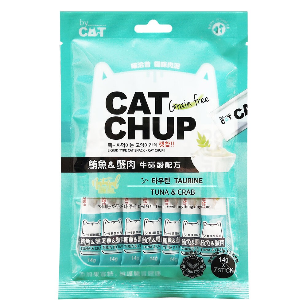 【旺生活】韓國 喵洽普Cat Chup 貓肉泥 無穀 機能肉泥 貓零食 寵物零食 寵物點心-規格圖10