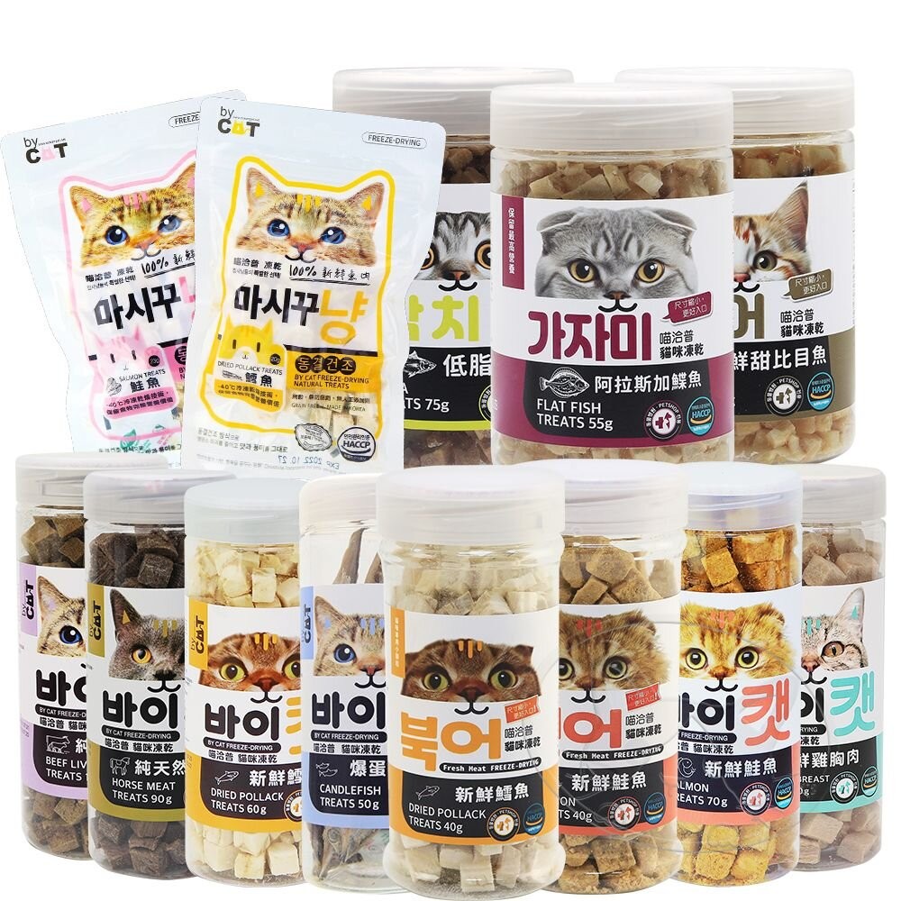 【旺生活】喵洽普 By Cat 凍乾美食系列 貓咪點心 寵物零食 貓凍乾 貓零食-細節圖2