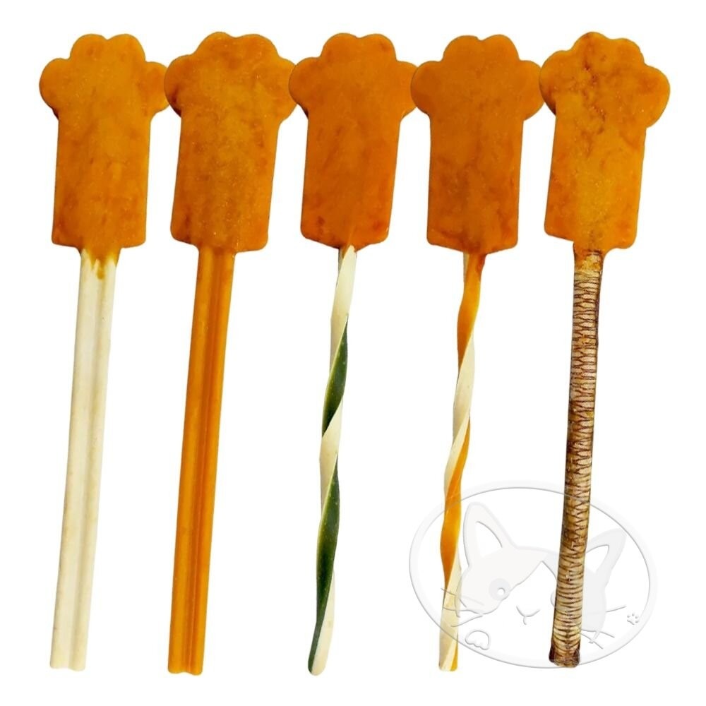 【旺生活】X Chew 愛可嚼 愛的小手 40g/單支 超巨大潔牙棒 棒棒糖 潔牙骨 狗零食-細節圖9