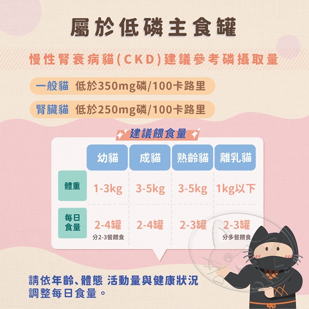 【WangLife】貓侍Catpool Q彈甲魚膠原高湯主食罐 80g 【整箱24入】貓罐 低磷 主食罐-細節圖8