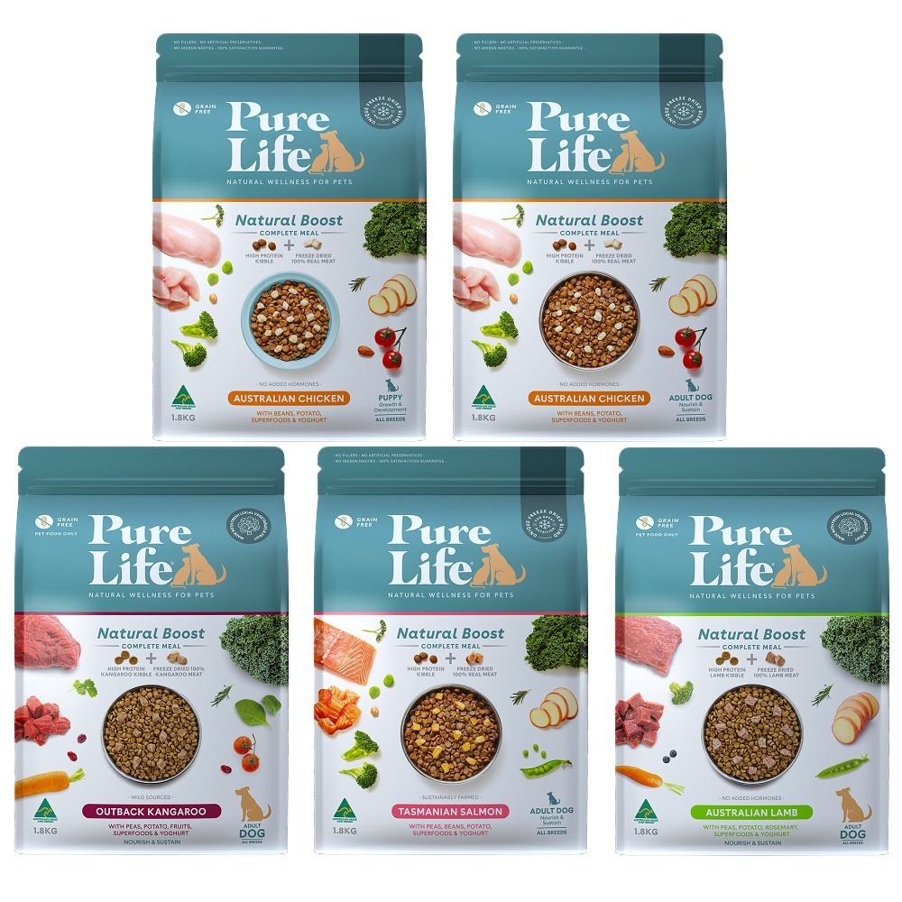 【WangLife】Pure Life 純境 無穀凍乾犬糧系列︱300g 1.8kg 8kg︱狗飼料 純境凍乾飼料-細節圖6