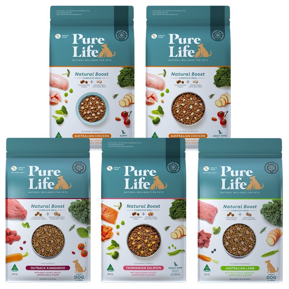 【WangLife】Pure Life 純境 無穀凍乾犬糧系列︱300g 1.8kg 8kg︱狗飼料 純境凍乾飼料-細節圖7