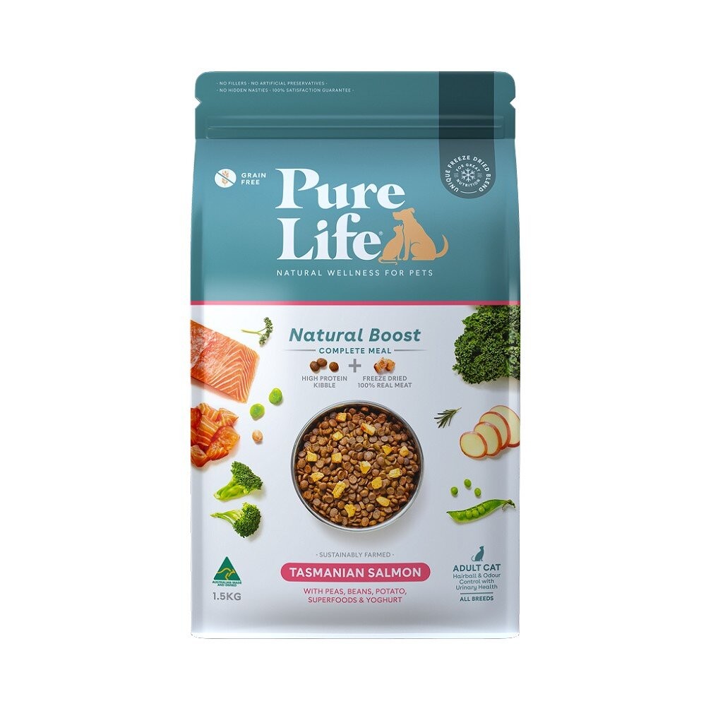 【旺生活】Pure Life 純境 無穀凍乾貓糧系列︱300g/1.5KG/6KG︱貓飼料 寵物飼料-規格圖11