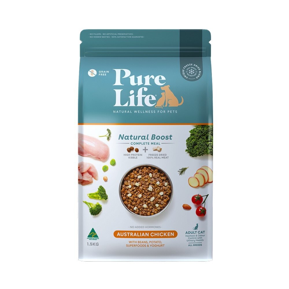 【旺生活】Pure Life 純境 無穀凍乾貓糧系列︱300g/1.5KG/6KG︱貓飼料 寵物飼料-規格圖11