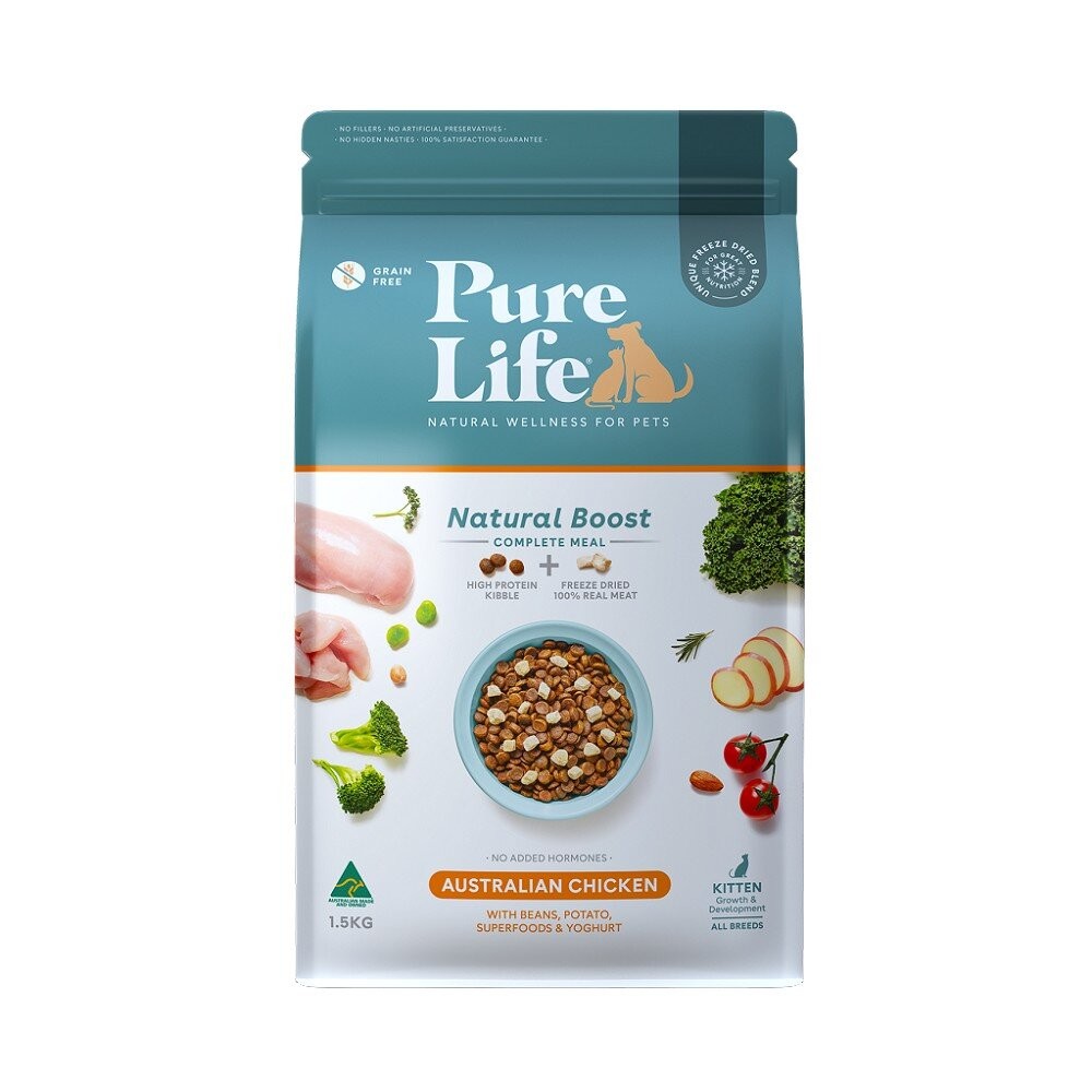 【旺生活】Pure Life 純境 無穀凍乾貓糧系列︱300g/1.5KG/6KG︱貓飼料 寵物飼料-規格圖11