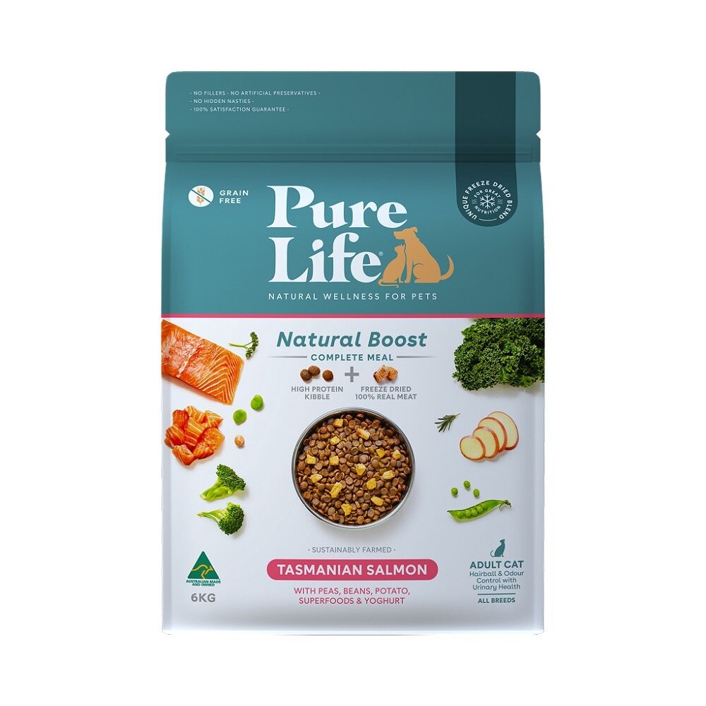 【旺生活】Pure Life 純境 無穀凍乾貓糧系列︱300g/1.5KG/6KG︱貓飼料 寵物飼料-規格圖11