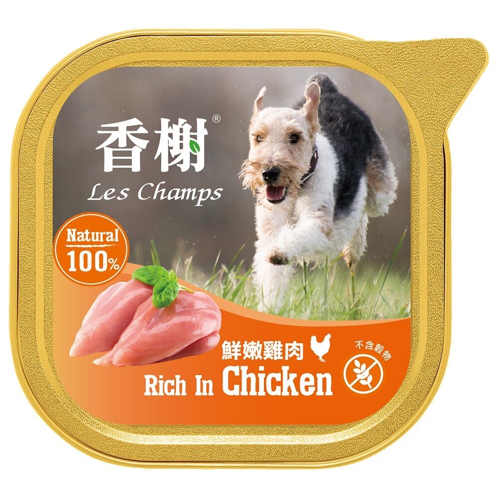 【旺生活】Les Champs 香榭餐盒 100g 【10盒/箱】 狗罐 餐盒 香榭 犬罐頭-規格圖10