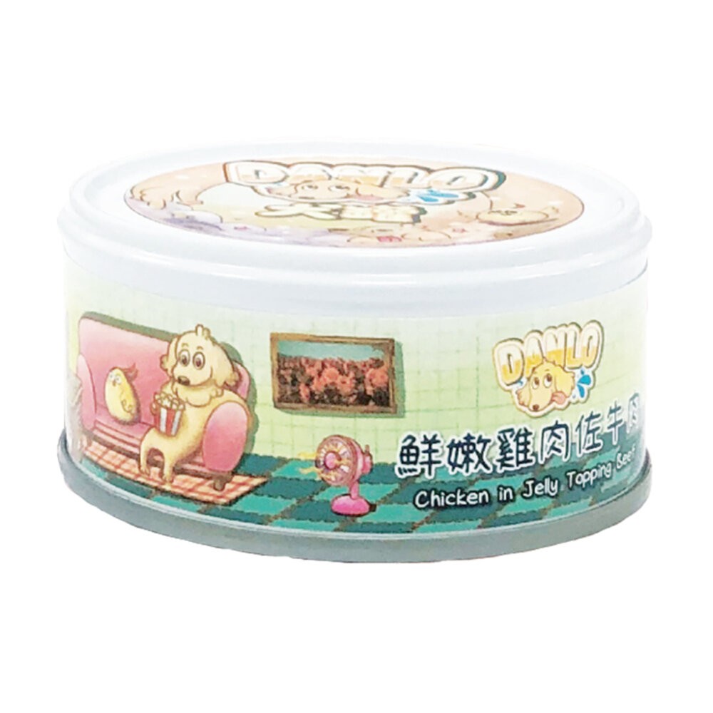 【旺生活】DANLO 丹露 鮮肉無穀狗罐 80g【24罐入】犬罐 狗罐頭 罐頭 寵物罐頭-規格圖10