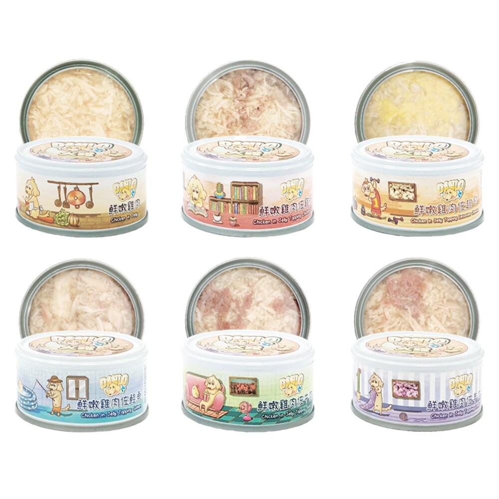 DANLO犬罐 24罐/箱 (隨機混搭)