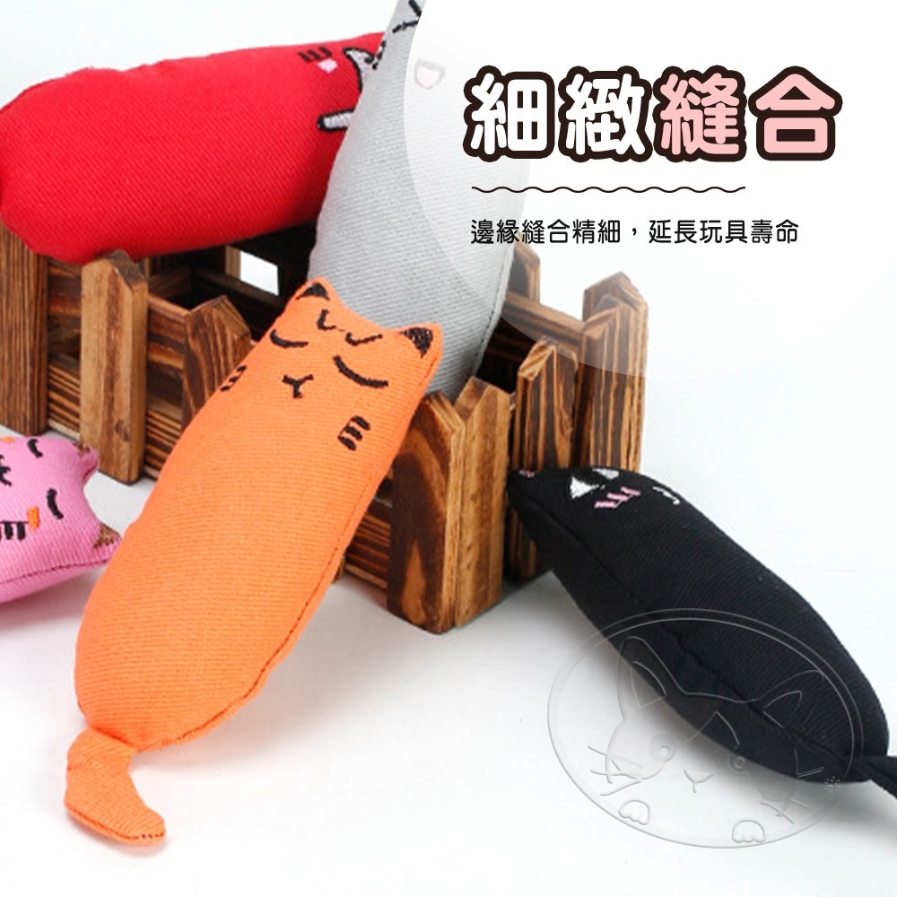 【WangLife】貓薄荷拇指玩具 毛絨玩具 貓薄荷玩具 貓咪造型毛絨玩具 貓咪表情玩具 貓草毛絨玩具-細節圖6
