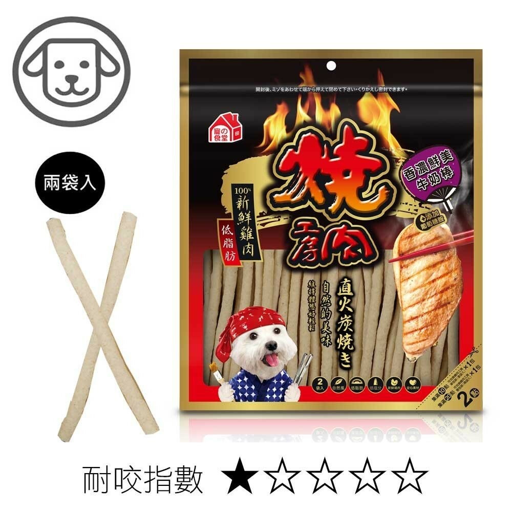 【旺生活】燒肉工房 炭燒肉乾全系列 (含點數截角/大包裝/內有2小包) 寵物零食 燒肉工房-規格圖10