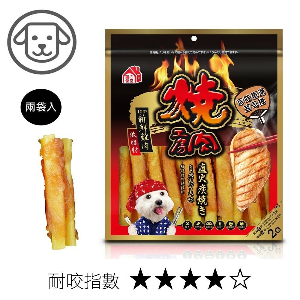 【旺生活】燒肉工房 炭燒肉乾全系列 (含點數截角/大包裝/內有2小包) 寵物零食 燒肉工房-規格圖10