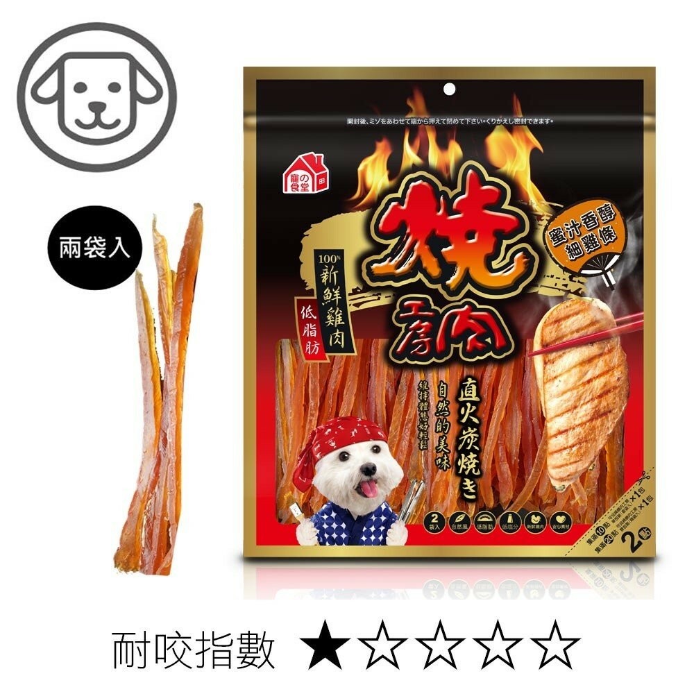 【旺生活】燒肉工房 炭燒肉乾全系列 (含點數截角/大包裝/內有2小包) 寵物零食 燒肉工房-規格圖10