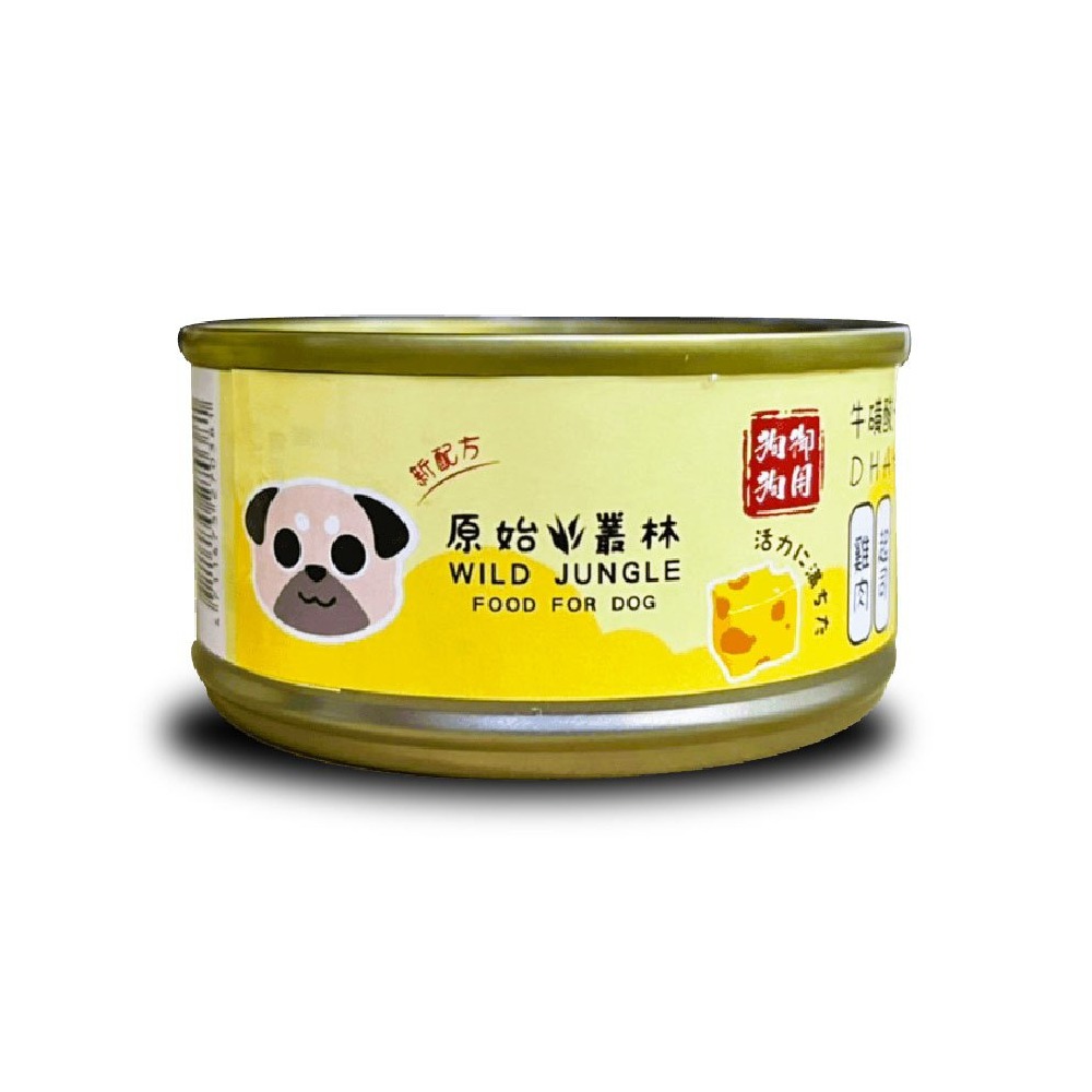 【WangLife】原始叢林 無穀雞肉絲狗罐頭 狗副食館 80g 6種口味 犬罐 狗罐頭 無穀狗罐-規格圖9