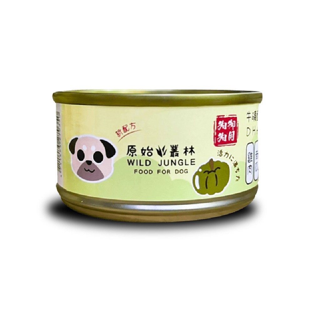 【WangLife】原始叢林【整箱24入組】無穀雞肉絲狗罐頭 狗副食館 80g 6種口味 犬罐 狗罐頭-規格圖9