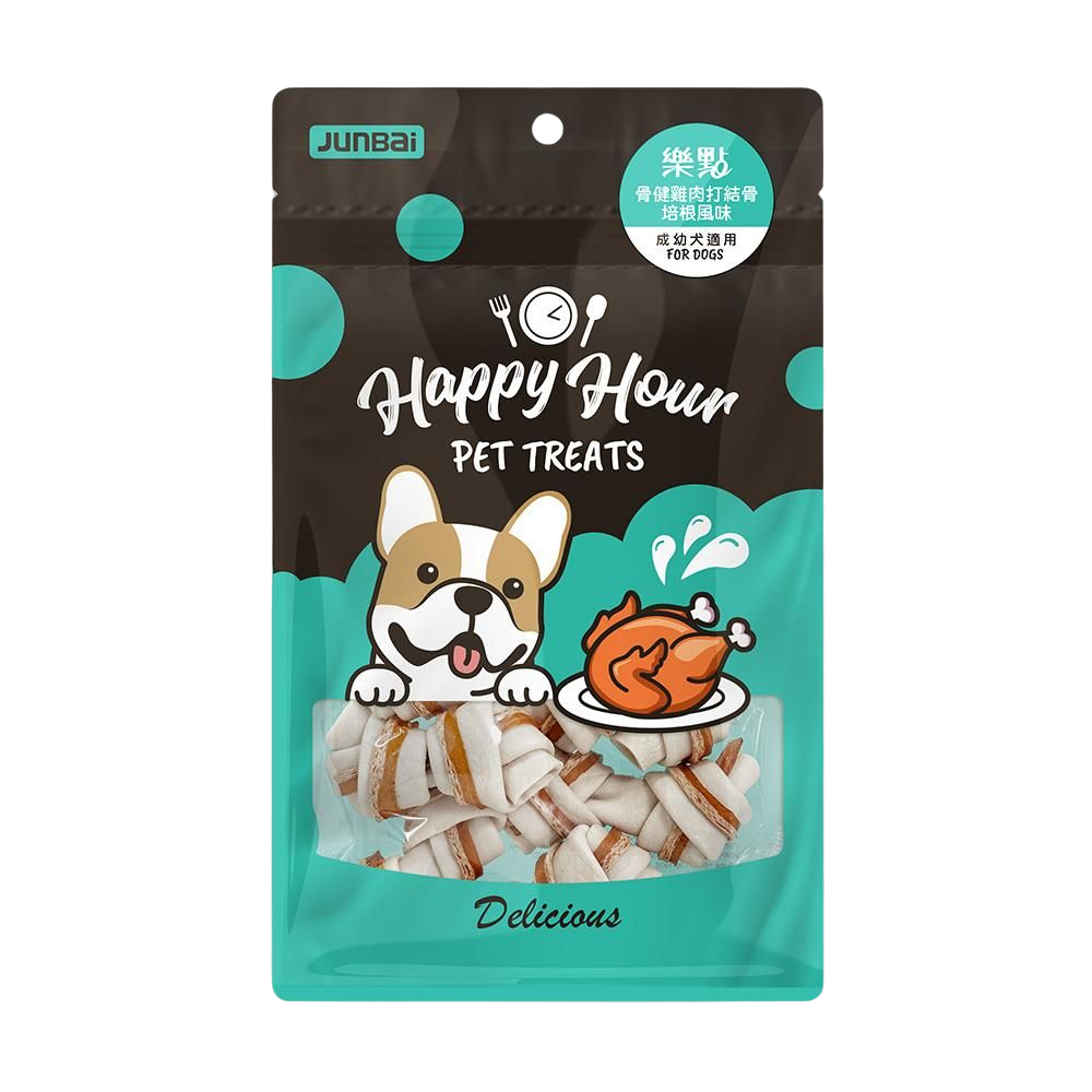 【WangLife】Happy Hour 樂點 寵物零食 狗狗零食 犬用零食 牛皮骨 潔牙骨 肉類零食 牛奶骨-規格圖7