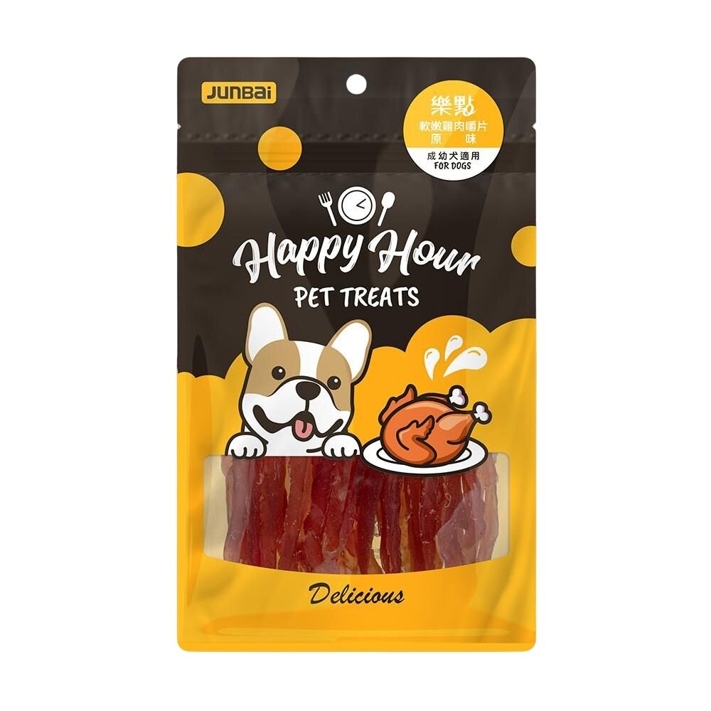【旺生活】Happy Hour 樂點 寵物零食 狗零食 牛皮骨 潔牙骨 肉類零食 鮮雞零食-規格圖10