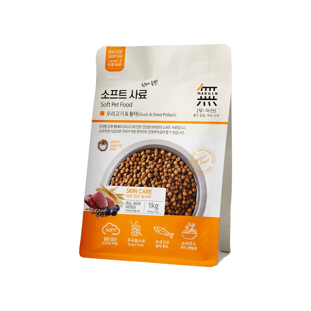【旺生活】無in頂級無穀軟飼料 全系列 狗飼料 韓國製造 1KG/4.8KG 犬乾糧 狗主食-規格圖10