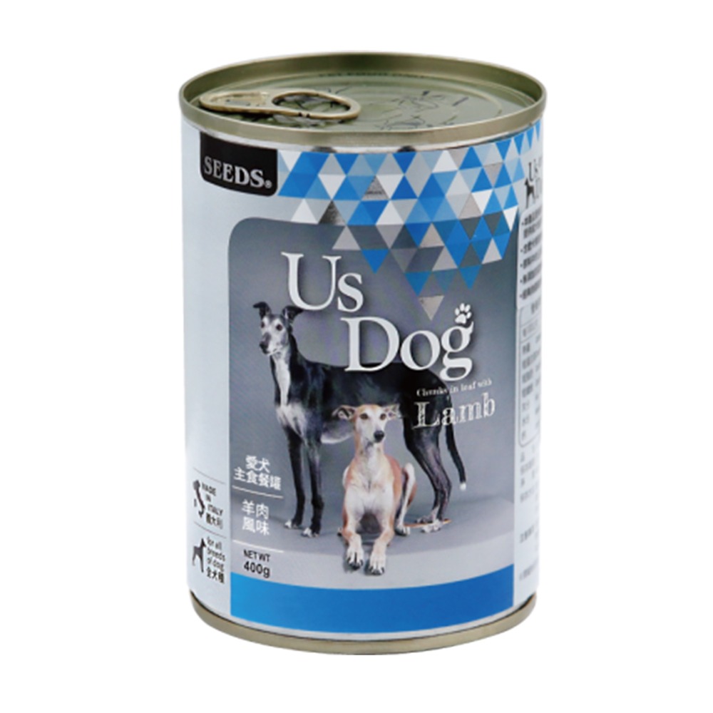 【WangLife】SEEDS惜時 UsDog 義大利犬主食罐 400g 犬罐 狗罐頭-規格圖10