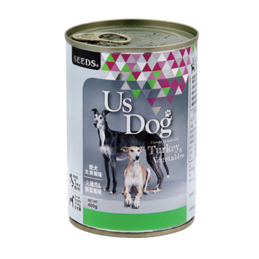 【WangLife】SEEDS惜時 UsDog 義大利犬主食罐 400g 犬罐 狗罐頭-規格圖10