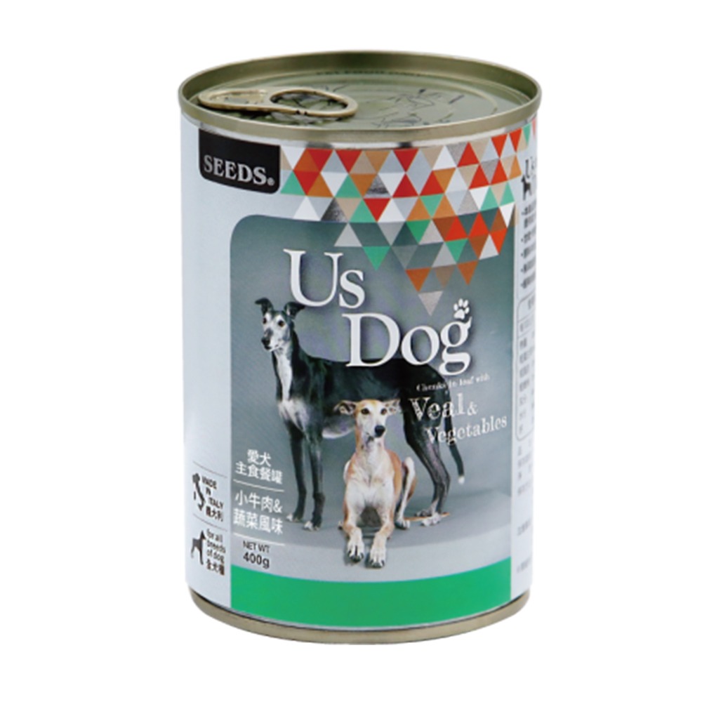 【WangLife】SEEDS惜時 UsDog 義大利犬主食罐 400g 犬罐 狗罐頭-規格圖10